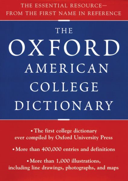 Oxford American College Dictionary cover