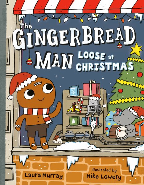 The Gingerbread Man Loose at Christmas cover