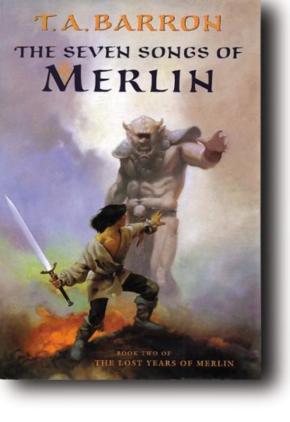 The Seven Songs of Merlin (Merlin Saga) cover