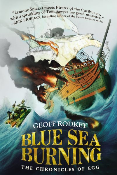 Blue Sea Burning (The Chronicles of Egg) cover