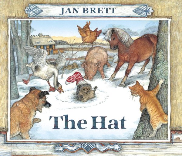 The Hat: Oversized Board Book cover