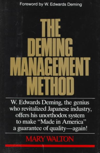 Deming management method cover
