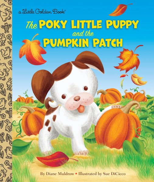 The Poky Little Puppy and the Pumpkin Patch (Little Golden Book) cover