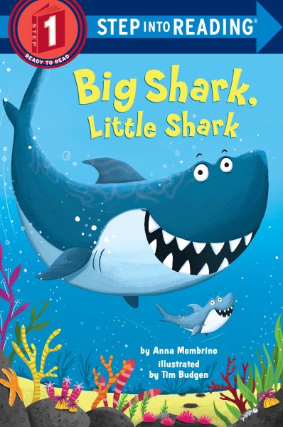 Big Shark, Little Shark (Step into Reading) cover