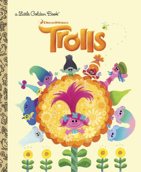 Trolls Little Golden Book (DreamWorks Trolls) cover
