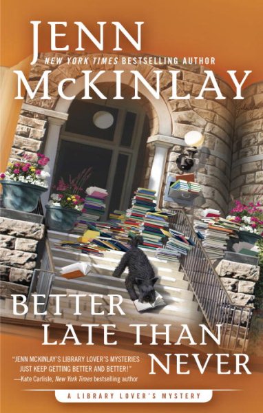Better Late Than Never (A Library Lover's Mystery) cover