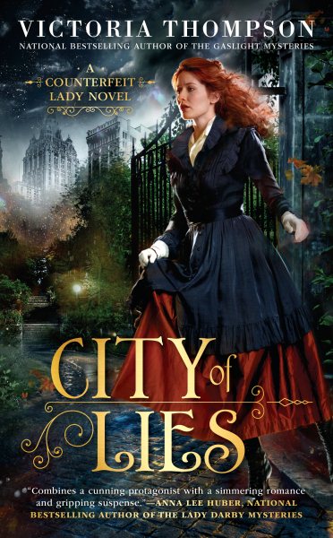City of Lies (A Counterfeit Lady Novel) cover