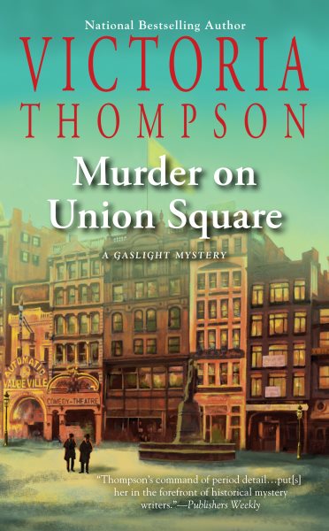 Murder on Union Square (A Gaslight Mystery) cover