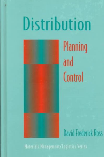 Distribution: Planning and Control (Chapman & Hall Materials Management/Logistics Series) cover