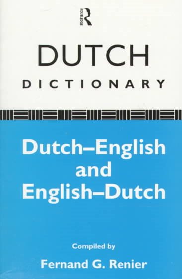Dutch Dictionary: Dutch-English, English-Dutch cover