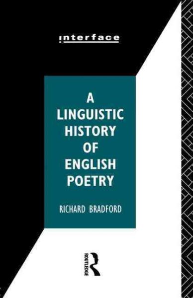 A Linguistic History of English Poetry (Interface) cover