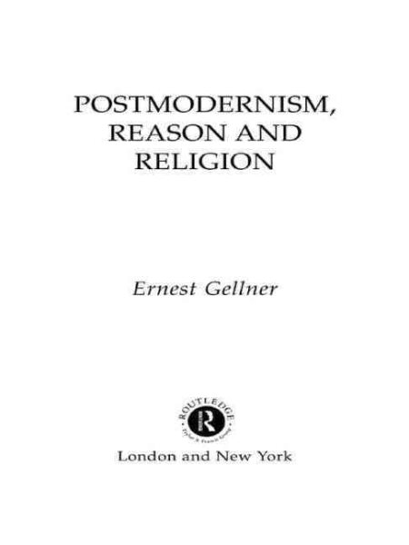 Postmodernism, Reason and Religion cover