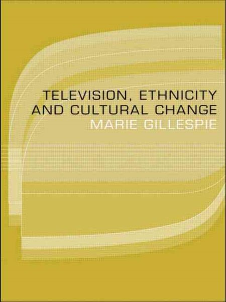 Television, Ethnicity and Cultural Change (Comedia) cover