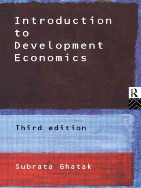 Introduction to Development Economics cover