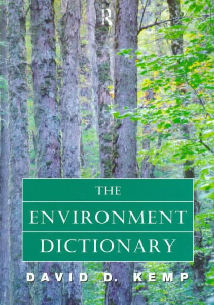 The Environment Dictionary cover