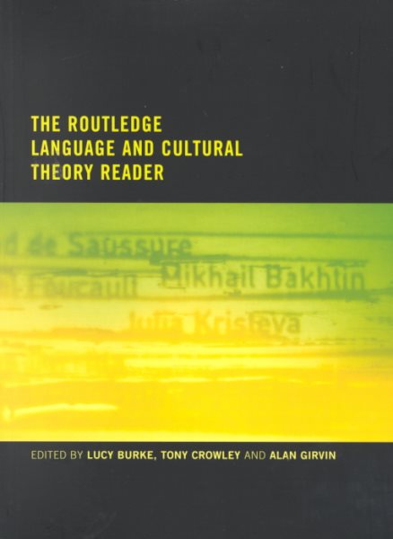 The Routledge Language and Cultural Theory Reader (Politics of Language) cover