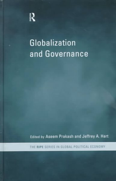 Globalization and Governance (RIPE Series in Global Political Economy) cover