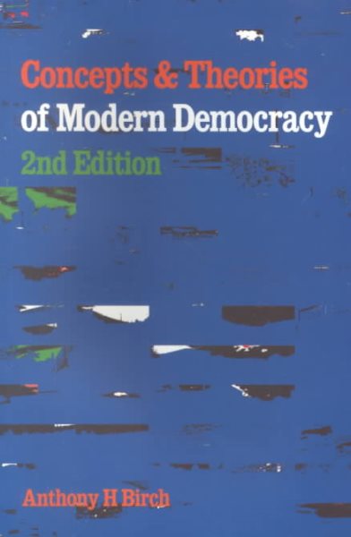 Concepts and Theories of Modern Democracy cover