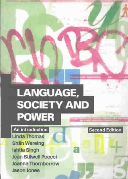 Language, Society and Power: An Introduction (Volume 2) cover