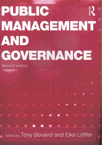 Public Management and Governance cover