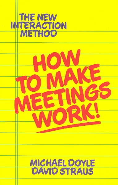 How to Make Meetings Work! cover
