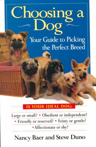 Choosing a dog: your guide to picking the perfect breed nanc cover