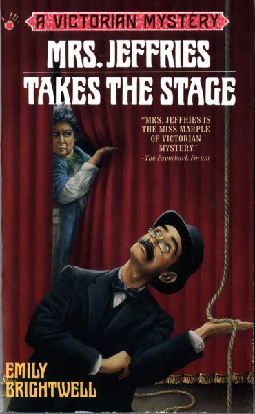 Mrs. Jeffries Takes the Stage (Victorian Mystery) cover