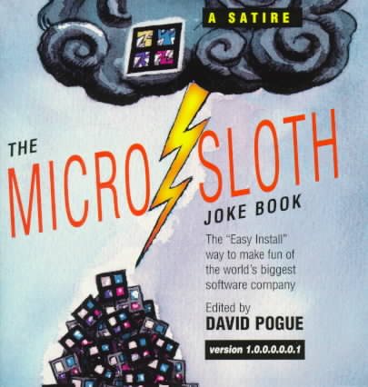 Microsloth joke book cover
