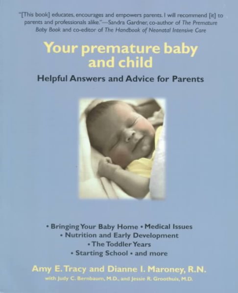 Your Premature Baby and Child cover