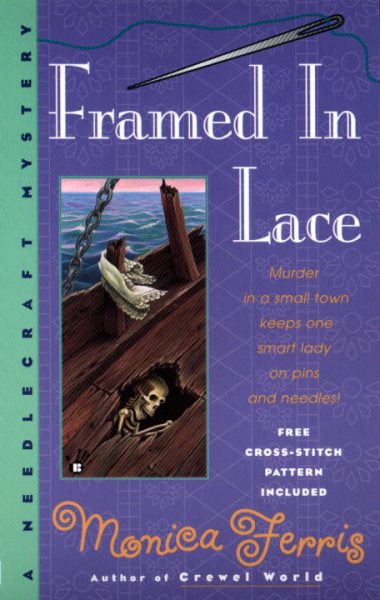 Framed in Lace (A Needlecraft Mystery) cover