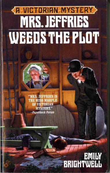 Mrs. Jeffries Weeds the Plot (Victorian Mystery) cover