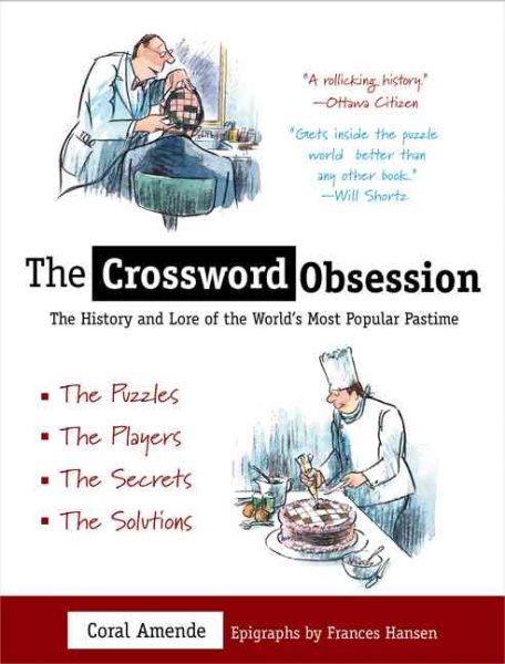 The Crossword Obsession: The History and Lore of the World's Most Popular Pastime cover