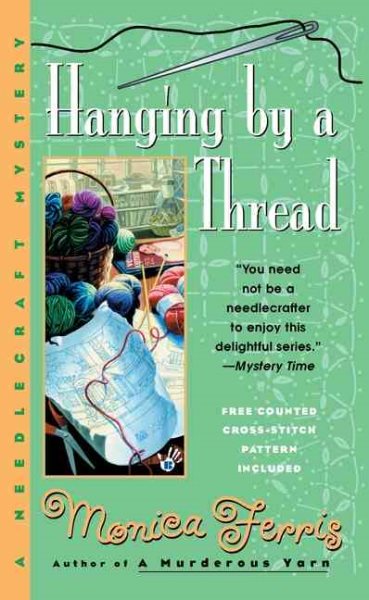 Hanging by a Thread (A Needlecraft Mystery) cover