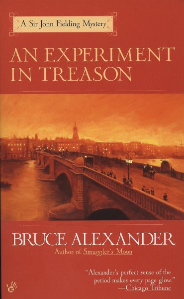 An Experiment in Treason (Sir John Fielding) cover