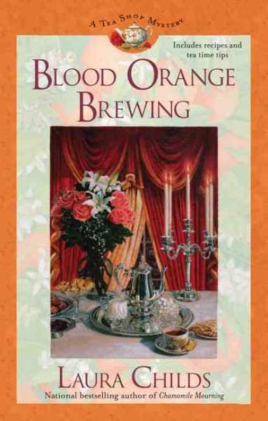 Blood Orange Brewing (A Tea Shop Mystery) cover