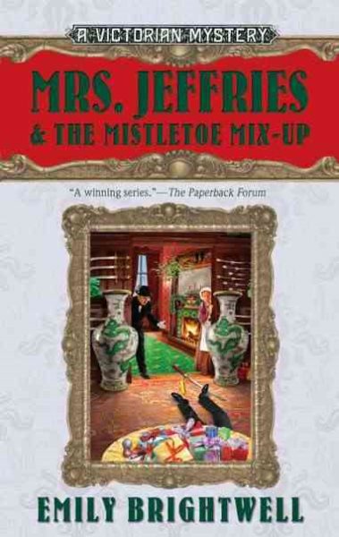 Mrs. Jeffries and the Mistletoe Mix-Up cover