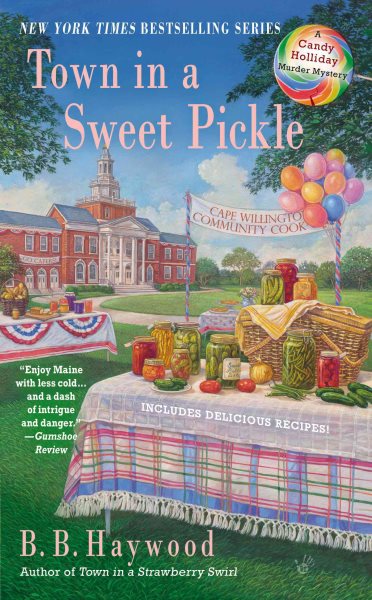Town in a Sweet Pickle (Candy Holliday Murder Mystery) cover