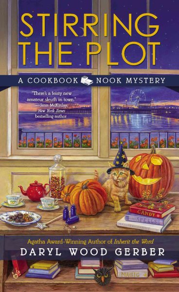 Stirring the Plot (A Cookbook Nook Mystery) cover