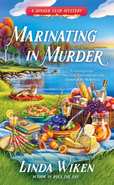 Marinating in Murder (A Dinner Club Mystery) cover