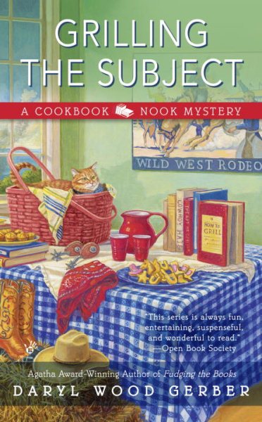 Grilling the Subject (A Cookbook Nook Mystery) cover