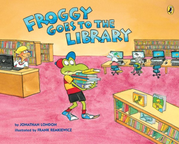 Froggy Goes to the Library cover