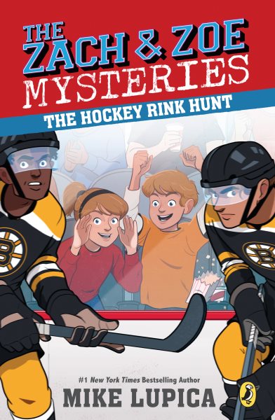 The Hockey Rink Hunt (Zach and Zoe Mysteries, The) cover
