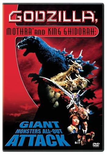 Godzilla, Mothra and King Ghidorah: Giant Monsters All-Out Attack cover