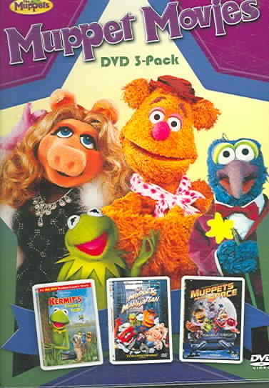 Muppet Movies DVD 3-Pack - (Kermit's Swamp Years / The Muppets Take Manhattan / Muppets From Space)