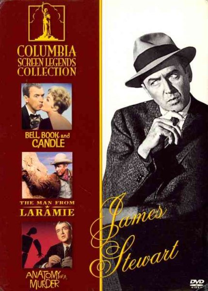 James Stewart: Columbia Screen Legends Collection (Bell, Book, and Candle / The Man from Laramie / Anatomy of a Murder) [DVD] cover