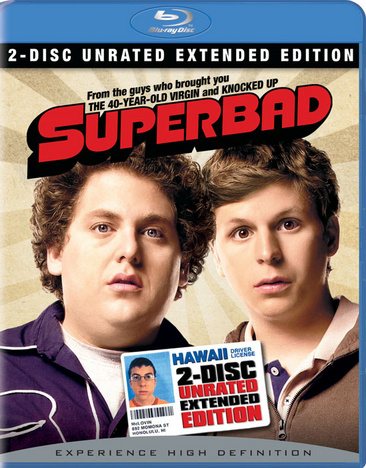 Superbad (Two-Disc Unrated Extended Edition) [Blu-ray] cover