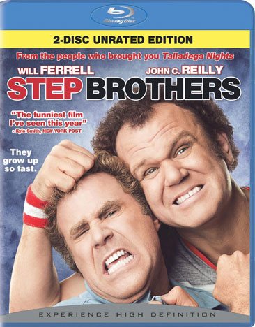 Step Brothers (Rated/Unrated) [Blu-ray] cover