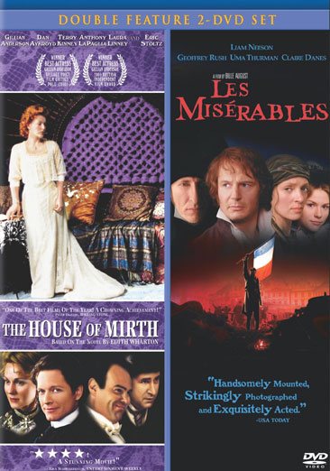 House of Mirth & Les Miserables (1998) (Two-pack) cover