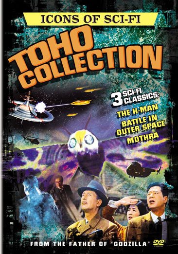 Icons of Sci-Fi: Toho Collection (The H-Man / Battle in Outer Space / Mothra) cover