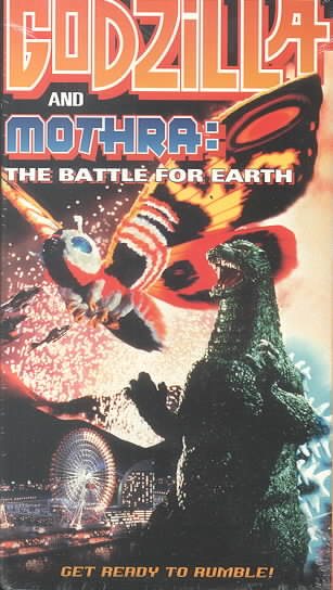 Godzilla & Mothra: The Battle for Earth (1992) [VHS] cover